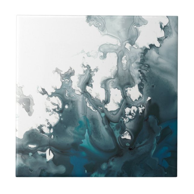 Azulejo De Cerâmica Indigo Tempest (Frente)