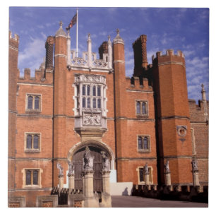 Azulejo De Cerâmica Inglaterra, Surrey, Palácio de Hampton Court. 3