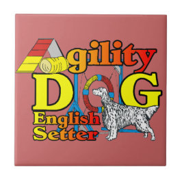 Azulejo De Cerâmica Inglês Setter Agilidade