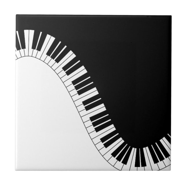 Azulejo De Cerâmica Instrumentos de teclado Aziza (Frente)