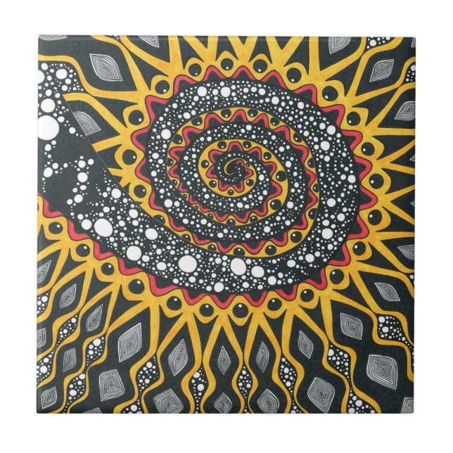 Azulejo De Cerâmica interconectado (Frente)