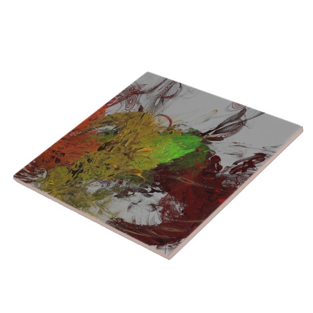 Azulejo De Cerâmica Invasão de cores (Lateral)