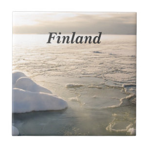 Azulejo De Cerâmica Inverno de Finlandia