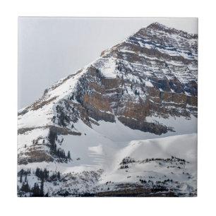 Azulejo De Cerâmica Inverno em Mt Timpanogos - Sundance - Utá