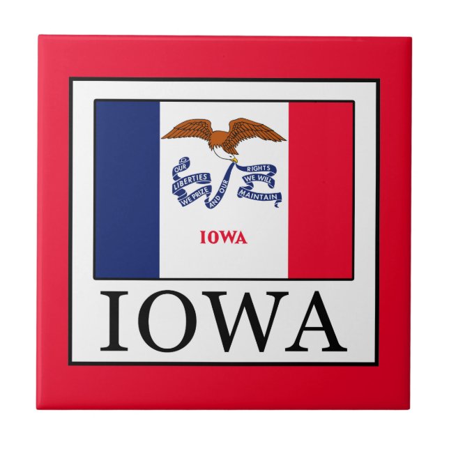 Azulejo De Cerâmica Iowa (Frente)