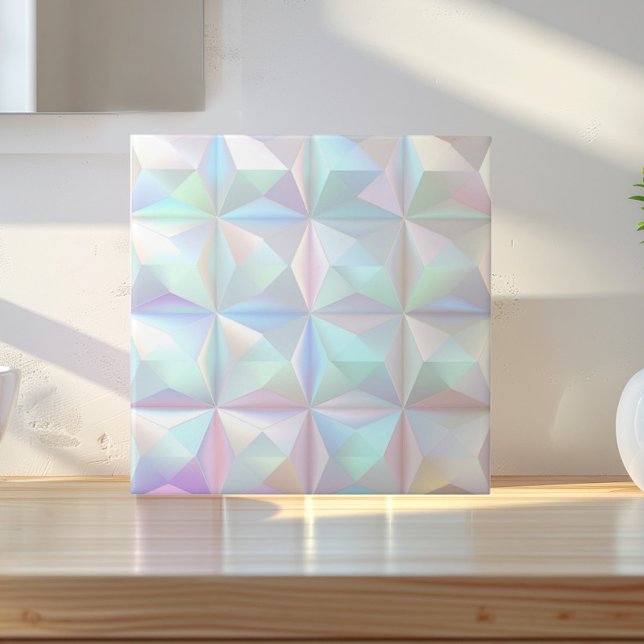 Azulejo De Cerâmica Iridescent Geometric 3D Square ID1178 (Criador carregado)