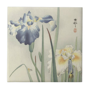 Azulejo De Cerâmica Íris por Ohara Koson