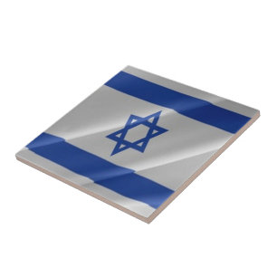 Azulejo De Cerâmica Israel zIL002, acenando para Israel,