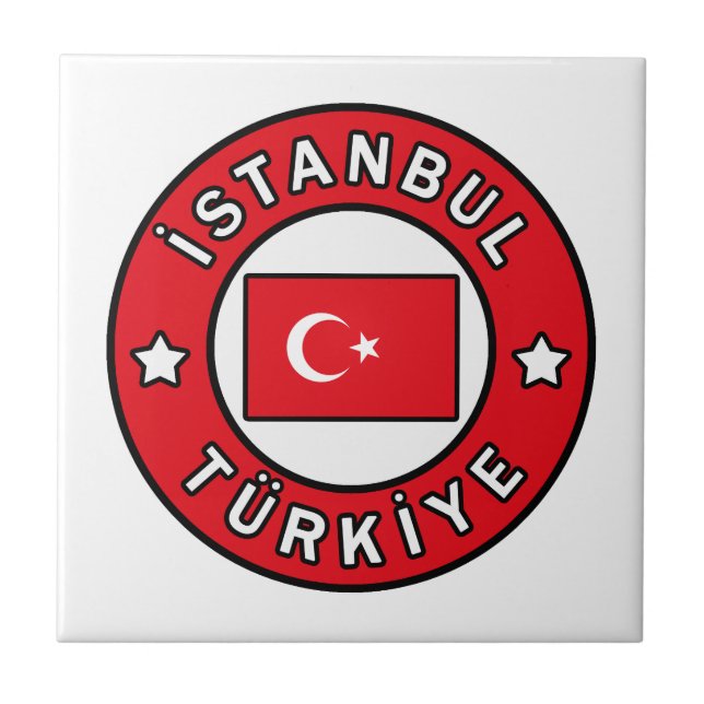 Azulejo De Cerâmica Istambul Türkiye (Frente)