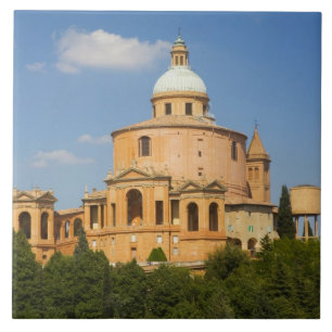 Azulejo De Cerâmica Itália, Bolonha, Dia do Sol com Portico di San