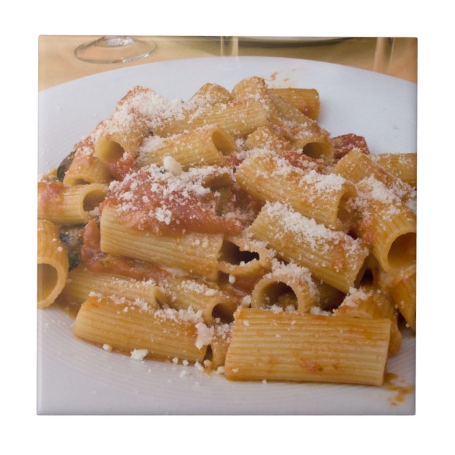 Azulejo De Cerâmica Itália, Positano. Chapa de rigatoni (Frente)