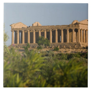 Azulejo De Cerâmica Itália, Sicília, Agrigento, La Valle dei Templi, 4