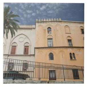 Azulejo De Cerâmica Itália, Sicília, Palermo, Palazzo dei Normanni