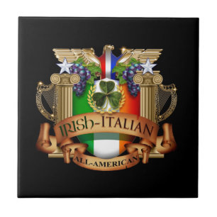 Azulejo De Cerâmica Italiano irlandês toda americano