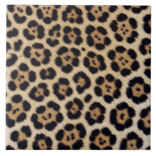 Azulejo De Cerâmica jaguar leopardo textura pelo pele couro animal pri