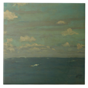 Azulejo De Cerâmica James Abbott McNeill Whistler - Violet e Silver