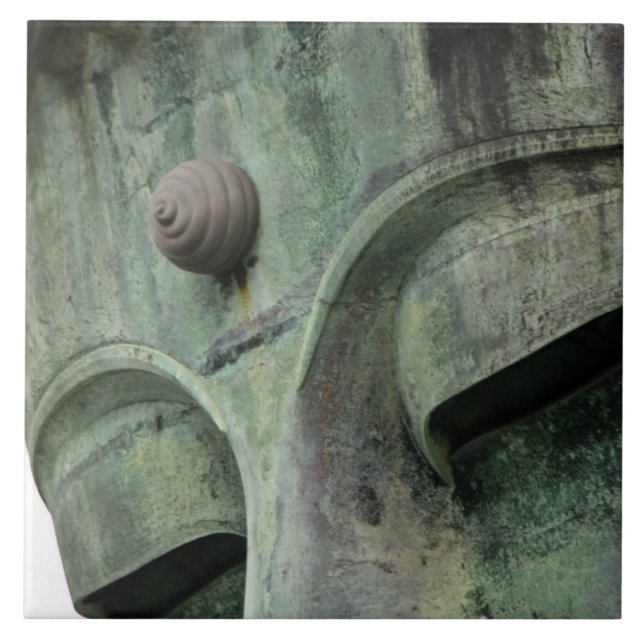 Azulejo De Cerâmica Japão, Kamakura. O Excelente Buda de Kamakura, um (Frente)