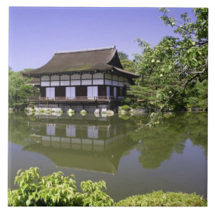 Azulejo De Cerâmica Japão, Kyoto, Jardim Japonês do Santuário Heian