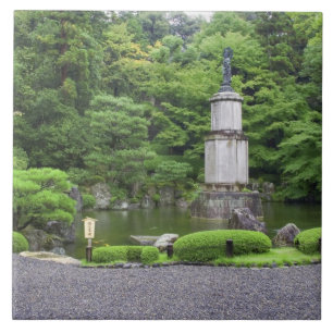 Azulejo De Cerâmica Japão, Quioto, Jardim de Pedras Silencioso