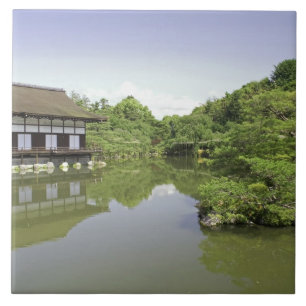Azulejo De Cerâmica Japão, Quioto, Jardim Japonês do Santuário Heian 2