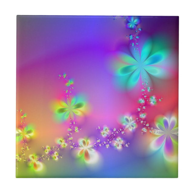 Azulejo De Cerâmica Jardim do Avatar (Frente)