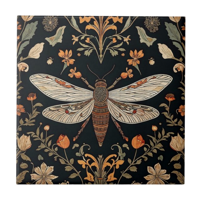 Azulejo De Cerâmica Jardim do Firefly (Frente)