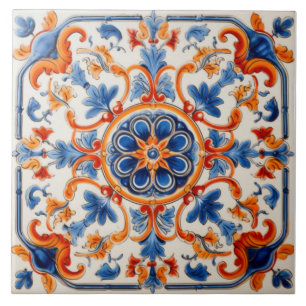 Azulejo De Cerâmica Jardim Mediterrâneo
