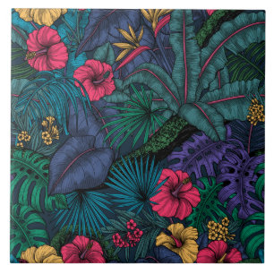Azulejo De Cerâmica Jardim tropical