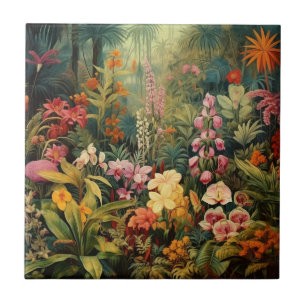 Azulejo De Cerâmica Jardim tropical