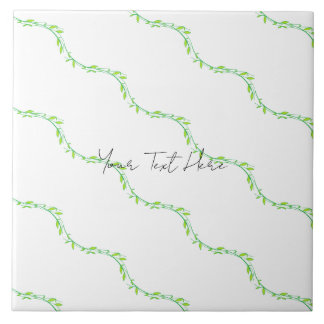 Azulejo De Cerâmica Jardim Verde