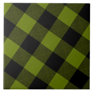 Azulejo De Cerâmica Jardim Xadrez Verde Búfalo