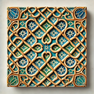 Azulejo De Cerâmica Jasmine & Aladdin