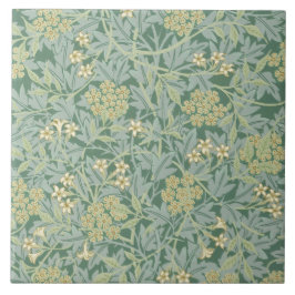 Azulejo De Cerâmica Jasmine (por William Morris)
