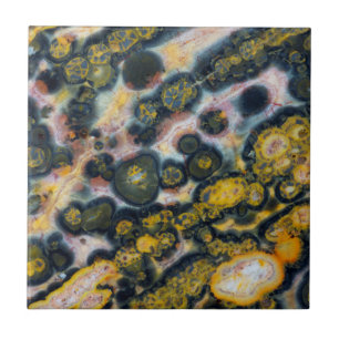 Azulejo De Cerâmica Jaspe Oceânico Manchado Colorido