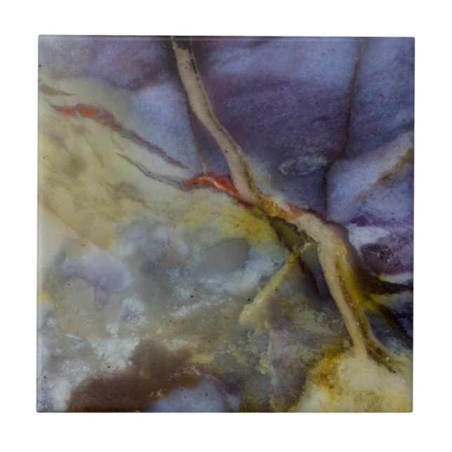 Azulejo De Cerâmica Jaspe Roxo (Frente)