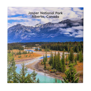 Azulejo De Cerâmica Jasper National Park, Alberta, Canadá