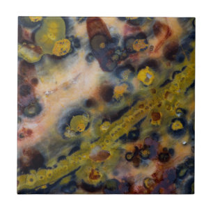 Azulejo De Cerâmica Jasper Oceano close-up abstrato