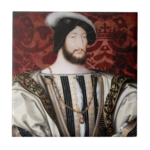 Azulejo De Cerâmica Jean Clouet - Francois I, Rei da França