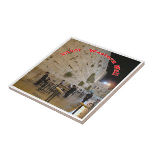 Azulejo De Cerâmica Jerusalém Ocidental zIL013,