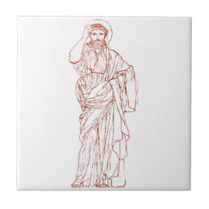Azulejo De Cerâmica Jesus Cristo de Nazaré Filho de Deus