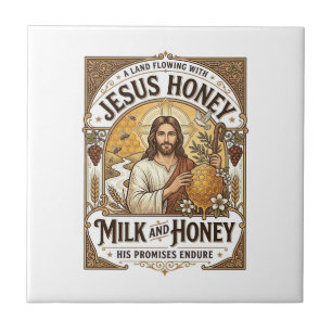 Azulejo De Cerâmica Jesus Mel Mel E Mel Jesus Mel Mel E Mel