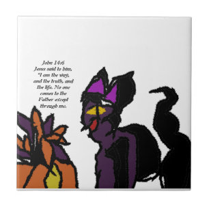 Azulejo De Cerâmica Jesus nos ama