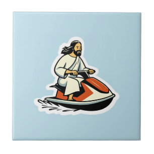 Azulejo De Cerâmica Jet-Ski Jesus
