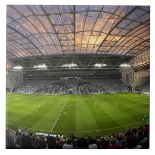Azulejo De Cerâmica Jogo de futebol, Forsyth Barr Stadium, Dunedin