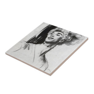 Azulejo De Cerâmica John Sargent: Vaslav Nijinsky em Le Pavillon