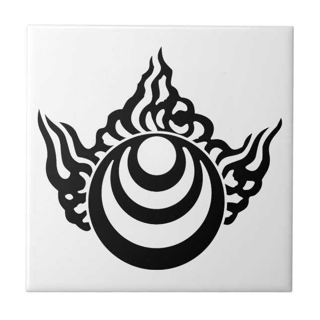 Azulejo De Cerâmica jóia Inari (Frente)