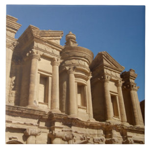 Azulejo De Cerâmica Jordânia, Petra, O Mosteiro, Al Deir. 2
