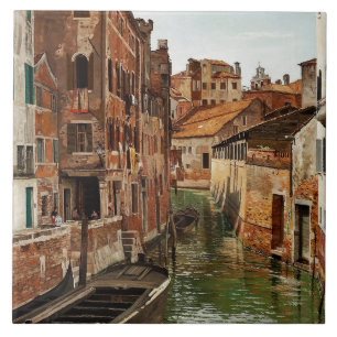 Azulejo De Cerâmica Josef Theodor Hansen Ponte Della Tana Venice
