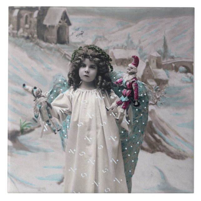 Azulejo De Cerâmica Joyeux Noel (Frente)