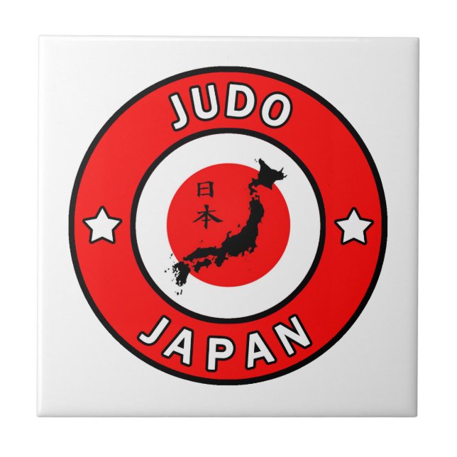 Azulejo De Cerâmica Judo (Frente)
